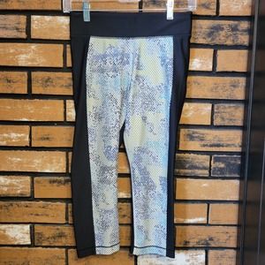 Under Armour Women's Medium Compression Leggings Multi Color Polka Dot Heat Gear